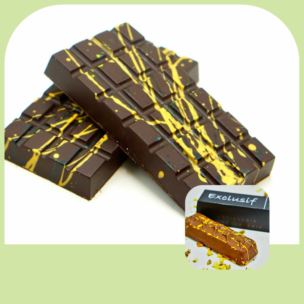 PROMO: Ciocolata Dubai Kunefe NEAGRA, Fistic-Cataif, pachet 460g