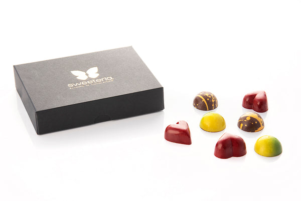 Praline artizanale de ciocolata vegana fara zahar