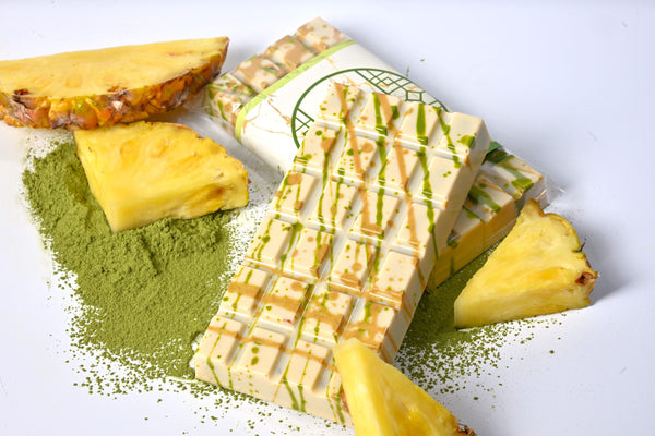Tabletă Matcha Ceai Verde cu Ananas