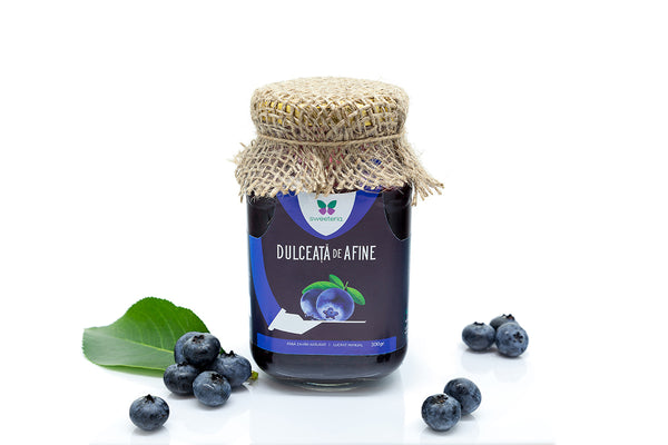 Dulceata de afine, fara zahar