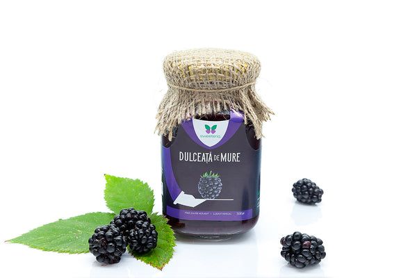 Dulceata de mure, fara zahar