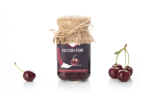 Dulceata de visine, fara zahar